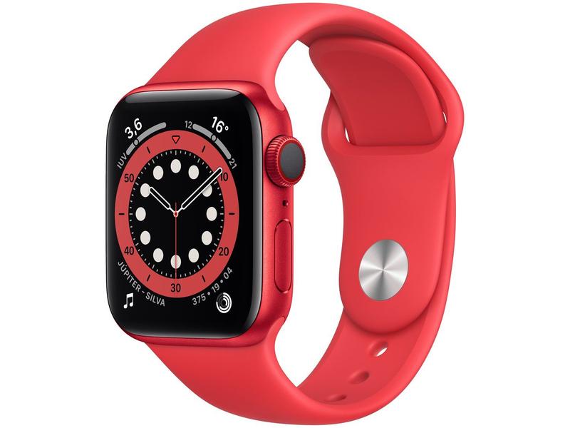 Apple Watch Series 6 40mm Azul GPS + Cellular - Pulseira Esportiva